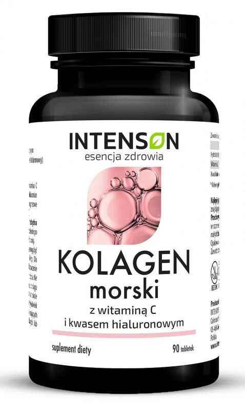 Marine Collagen with Hyaluronic Acid and Vitamin C 500 mg 90 tablets