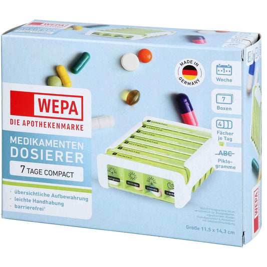 Medicine box, WEPA 7 Days Compact Weekly Magazine