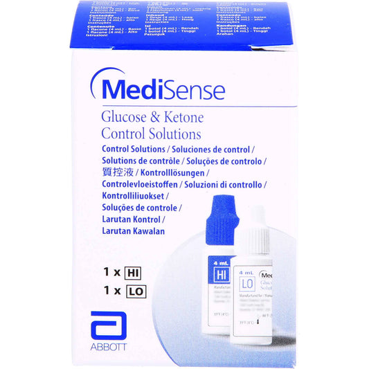 Medisense Control Solution Glucose + Ketone H/L