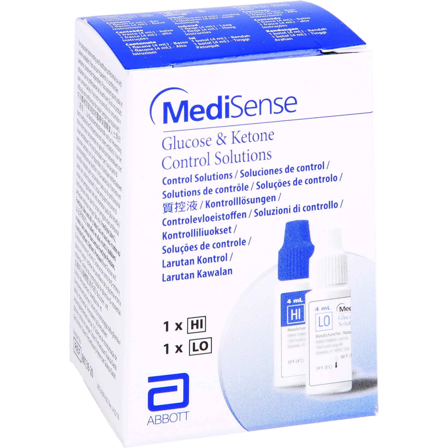 Medisense Control Solution Glucose + Ketone H/L