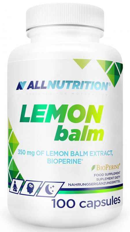 Melissa officinalis, Lemon Balm 100 capsules