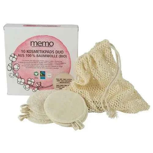 Memo Cotton Cosmetic Pads Duo
