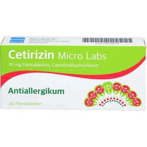 Micro Labs® Cetirizine 10 mg film-coated tablets