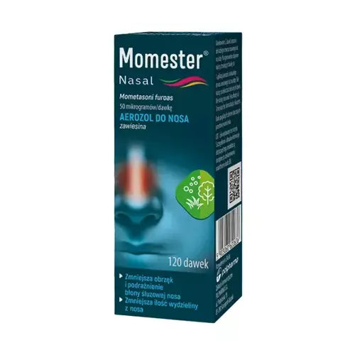 Momester Nasal nasal spray 0.05mg x 120 doses - UKDorf 