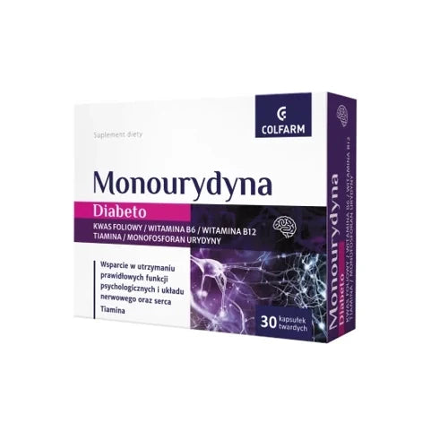 Monouridine Diabeto x 30 capsules - UKDorf 