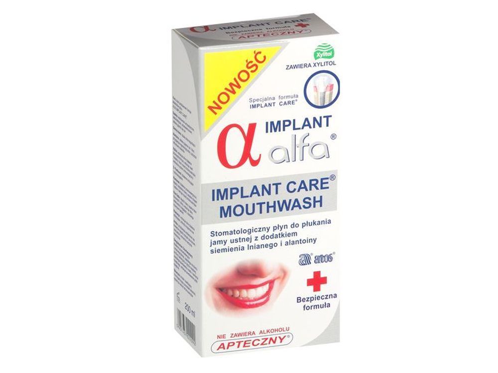 Mouthwash, IMPLANT ALFA Mouthwash 200