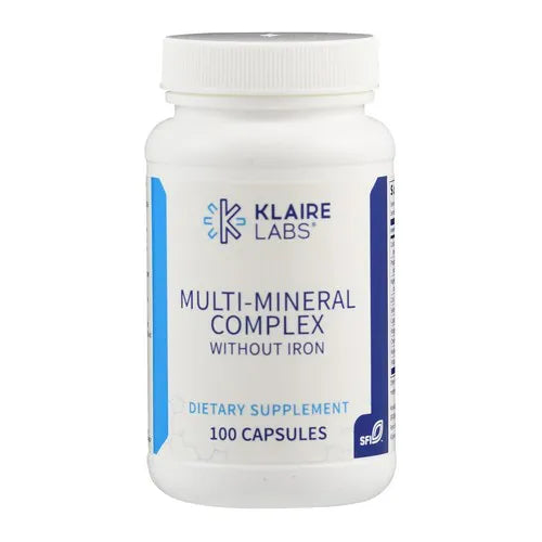 Multimineral supplement, MULTIMINERAL Complex without iron capsules - UKDorf 