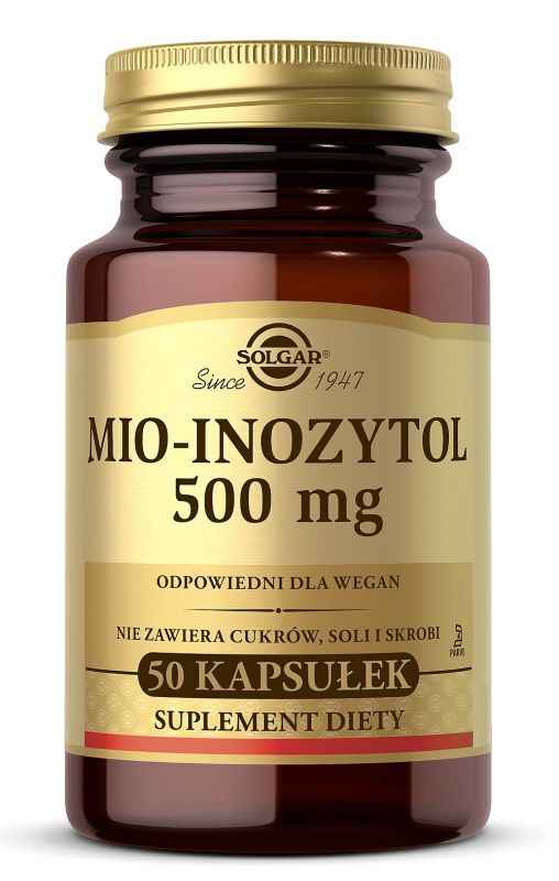 Myo inositol solgar 500 mg