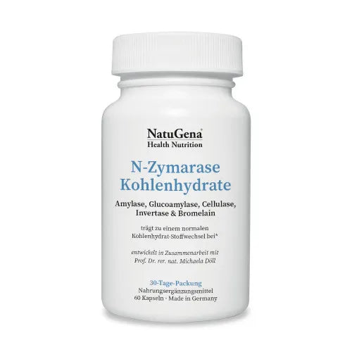 N-ZYMARASE Carbohydrates Bromelain+Zinc+Chromium - UKDorf 