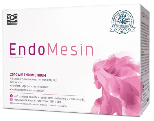 N-acetyl-L-cysteine, (Camellia sinensis) EndoMesin 60 + 60 capsules