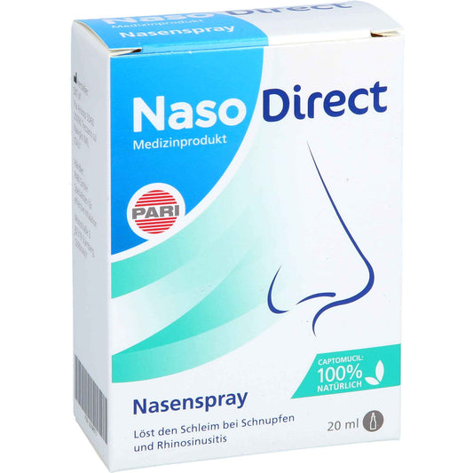 NASODIRECT nasal spray with captomucil