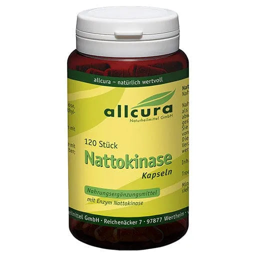 NATTOKINASE CAPSULES, allcura natural - UKDorf 