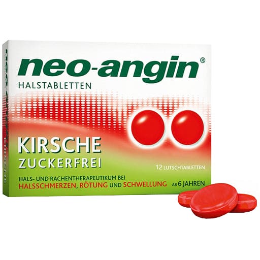 NEO-ANGIN throat lozenges cherry - UKDorf 
