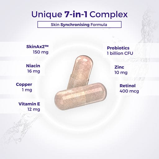 NEUMPURE Skin Complex Vitamin AE C+Zinc vegan capsules - UKDorf 