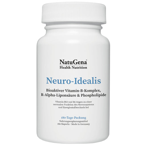 NEUROIDEALIS Vitamin B Complex + Lipoic Acid Capsules - UKDorf 