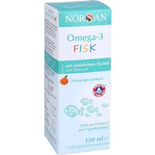 NORSAN Omega-3 FISK for children, liquid, 150 ml