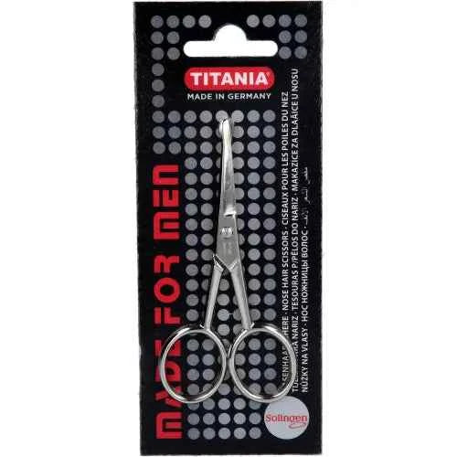 NOSE HAIR SCISSORS made for men TITANIA