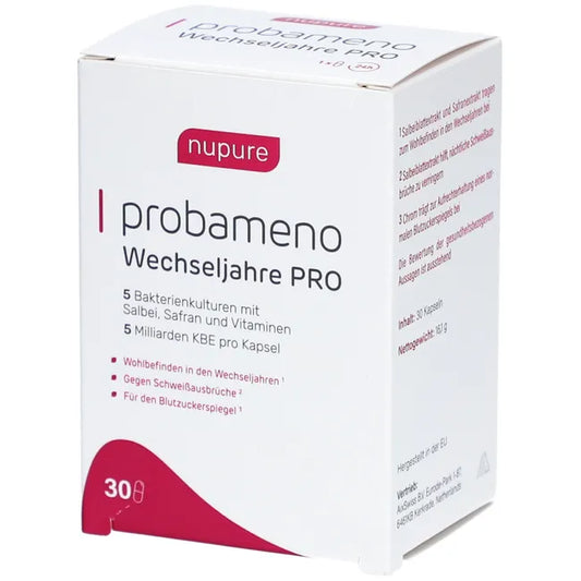 NUPURE probameno lactic acid bacteria + menopause PRO - UKDorf 
