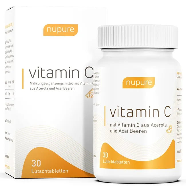 NUPURE vitamin C lozenges Acerola & Acai - UKDorf 