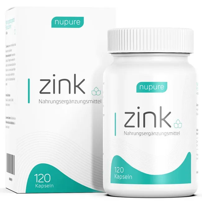 NUPURE zinc capsules - UKDorf 