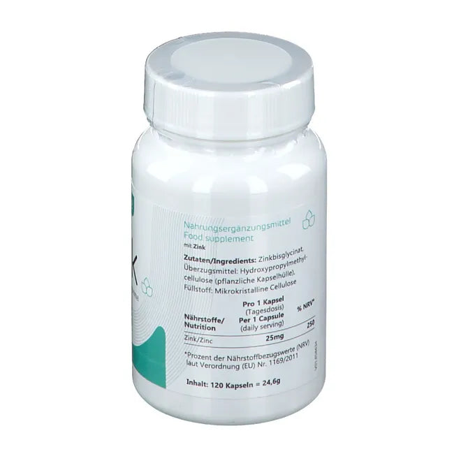 NUPURE zinc capsules - UKDorf 