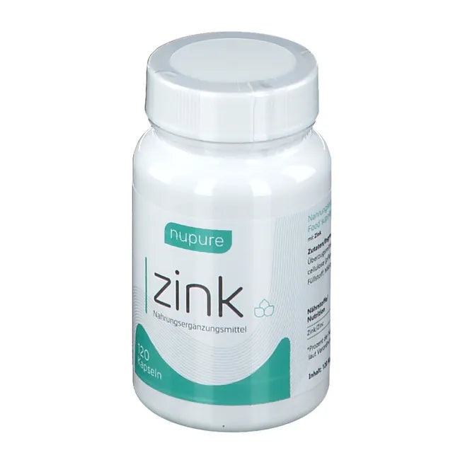 NUPURE zinc capsules - UKDorf 