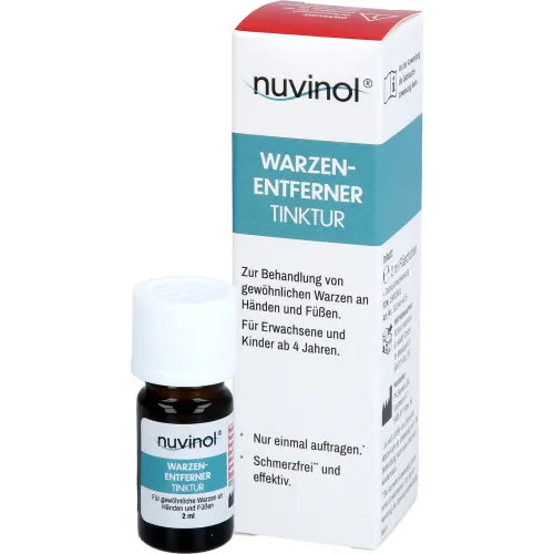 NUVINOL Wart Remover Tincture Painless 2 ml