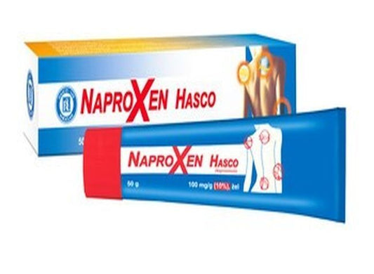 Naproxen 1.2% gel 50g pains of muscles and joints, injuries and sprains