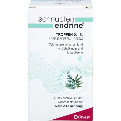 Nasal drops, COLD ENDRINE 0.1%, levomenthol