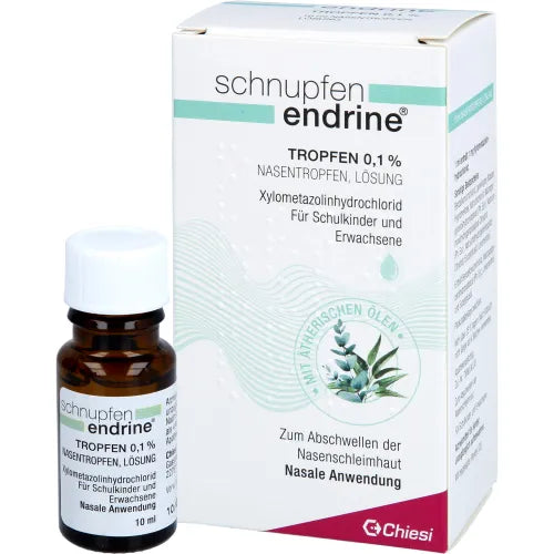 Nasal drops, COLD ENDRINE 0.1%, levomenthol