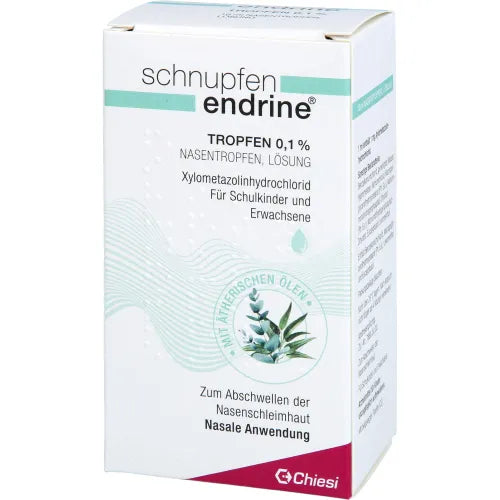 Nasal drops, COLD ENDRINE 0.1%, levomenthol
