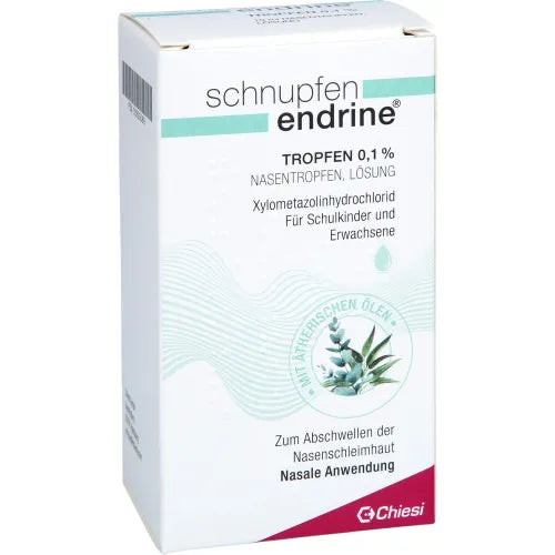 Nasal drops, COLD ENDRINE 0.1%, levomenthol