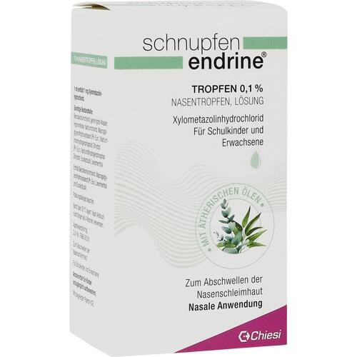 Nasal drops, COLD ENDRINE 0.1%, levomenthol