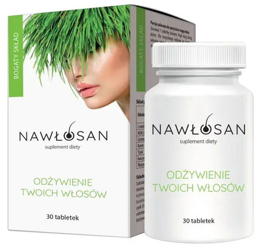 Nawłosan 30 tablets Hair Supplement Zinc Biotin Formula