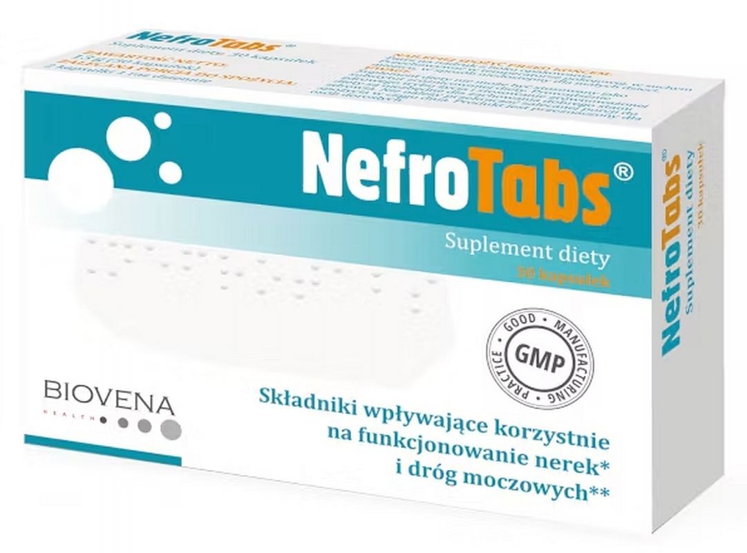 NEFROTABS x 30 capsules, detoxification
