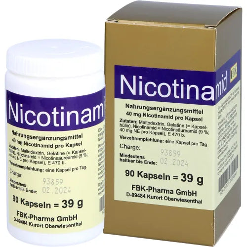 Nicotinamide, niacin capsules Austria