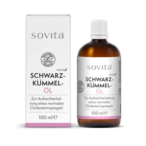 Nigella sativa, fatty acid, linoleic acid, oleic acid, SOVITA black cumin oil