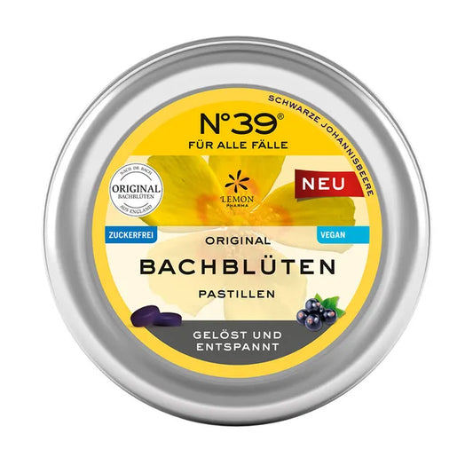 No. 39® FOR ALL CASES ORIGINAL BACH FLOWER PASTILLES Blackcurrant - UKDorf 