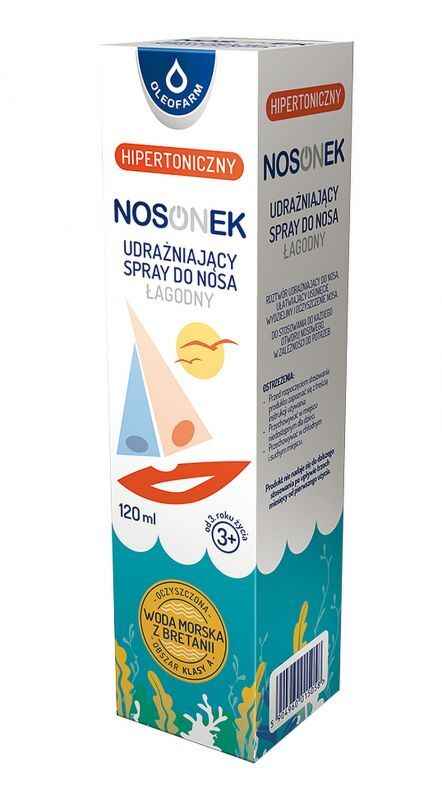 Nosonek hypertonic nasal spray 120ml