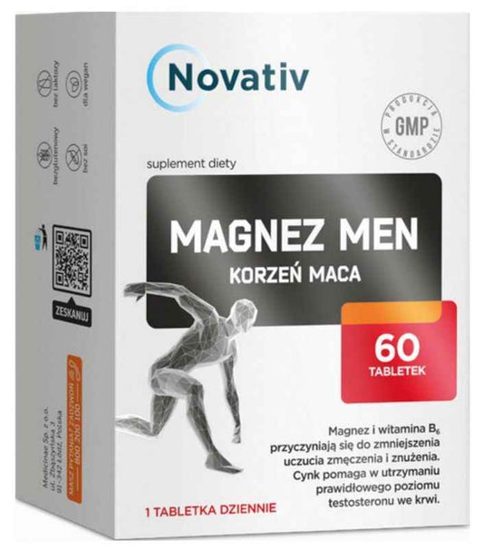 Novativ Magnesium Men (maca root)
