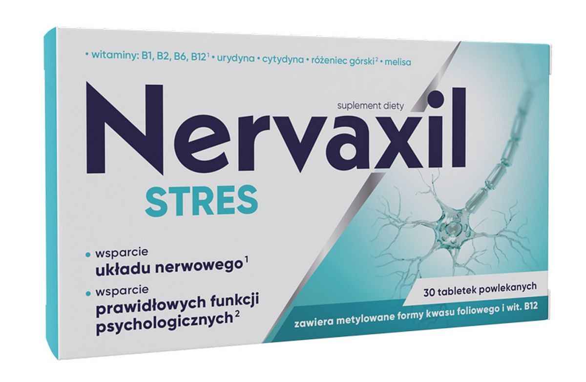 Nucleotides (cytidine, uridine), Nervaxil Stress