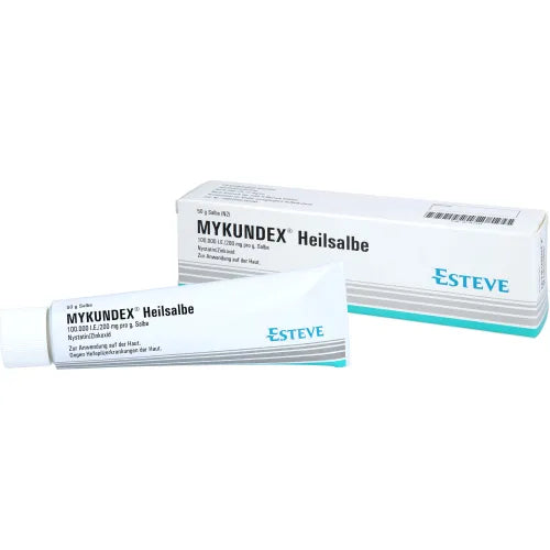 Nystatin, zinc oxide, intertrigo, interdigital mycoses, diaper dermatitis MYKUNDEX