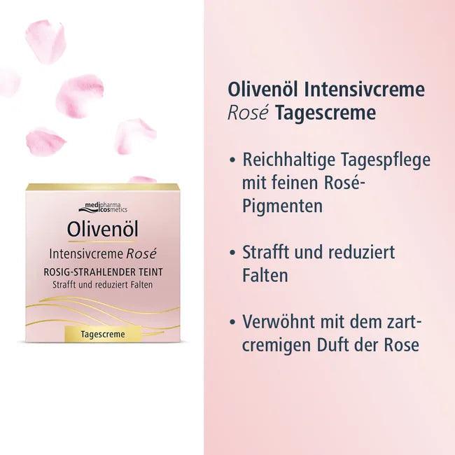 OLIVE OIL INTENSIVE CREAM Rose Day Cream - UKDorf 