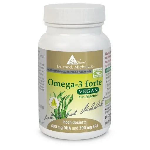 OMEGA-3 forte vegan capsules 60 pcs - UKDorf 