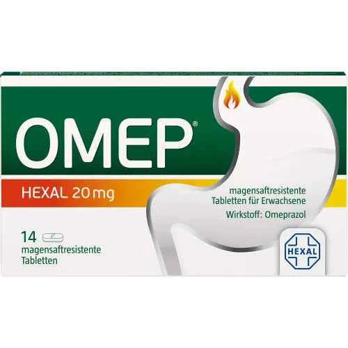 OMEP HEXAL 20 mg gastro-resistant tablets 14 pcs