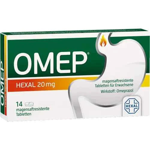 OMEP HEXAL 20 mg gastro-resistant tablets 14 pcs