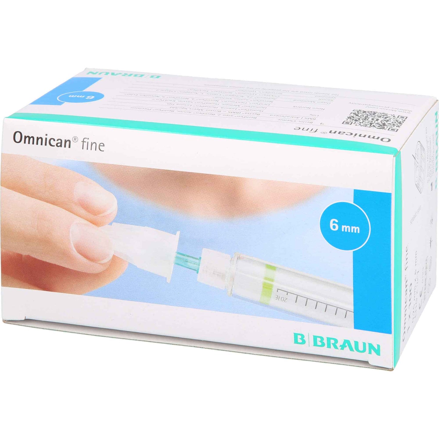 OMNICAN fine Pen cannula 31 G 0.25 x 6 mm