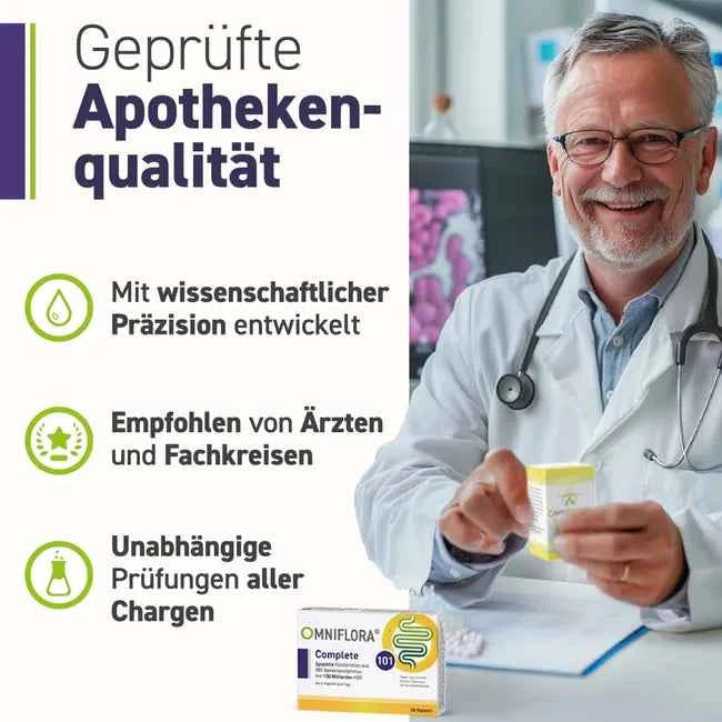 OMNIFLORA Complete 101 bacterial strains 100 billion CFU 28 units