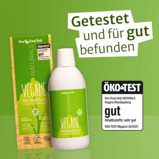ONE DROP Only Naturals vegan mouthwash
