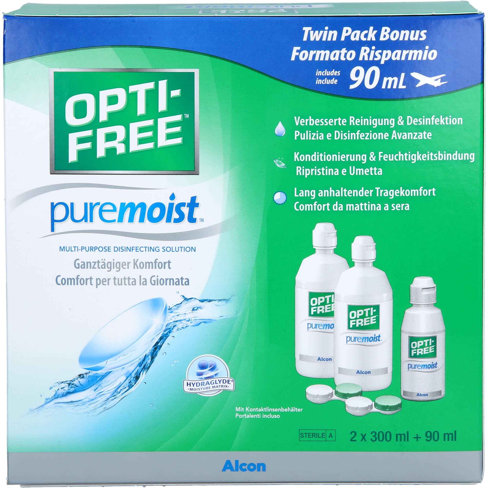 OPTI-FREE PureMoist Multif.-Disinf.Lsg.Value Pack